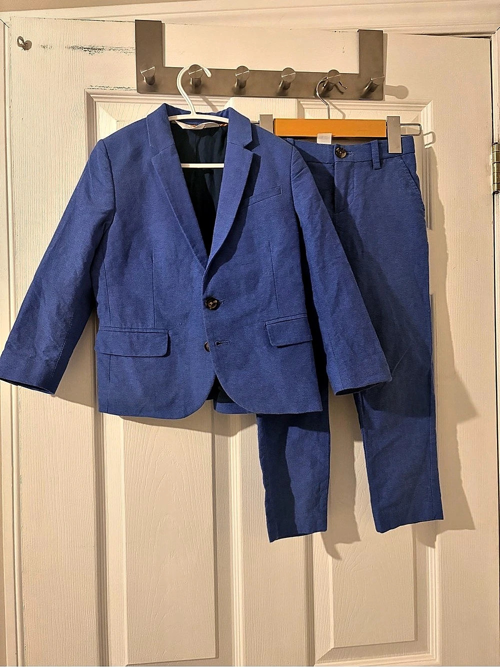 H&M Boys 2-Piece Suit Set Boys Size 4-5Y Blue